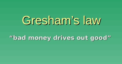 Gresham's Law