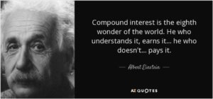 Compound interest Albert Einstein